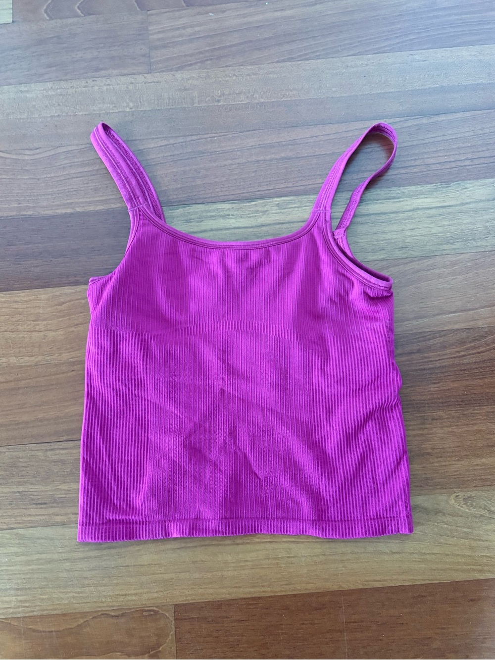 Lululemon Women's Fuchsia Ribbed Tank Top